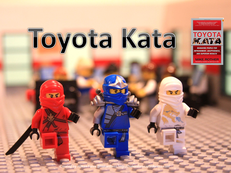 toyota kata lego figures showing their training concepts